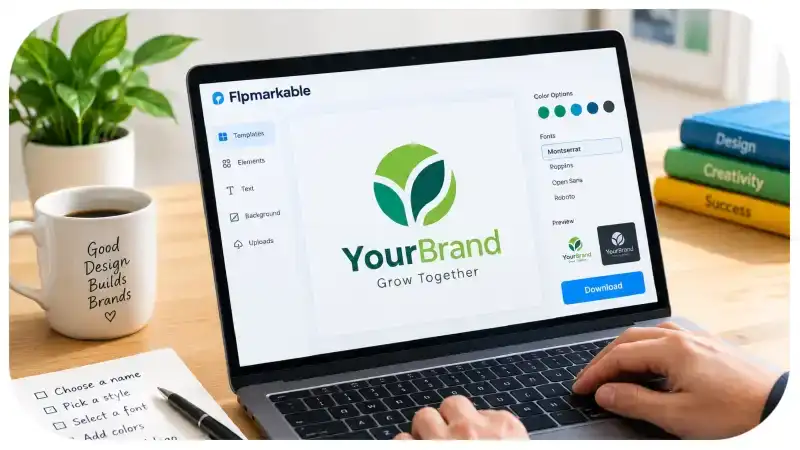 How to Generate a Free Logo with Flpmarkable